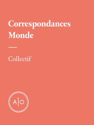 cover image of Correspondances Monde